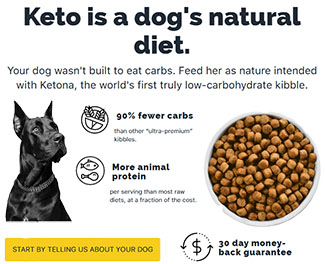 Natural Dog Food for weight loss